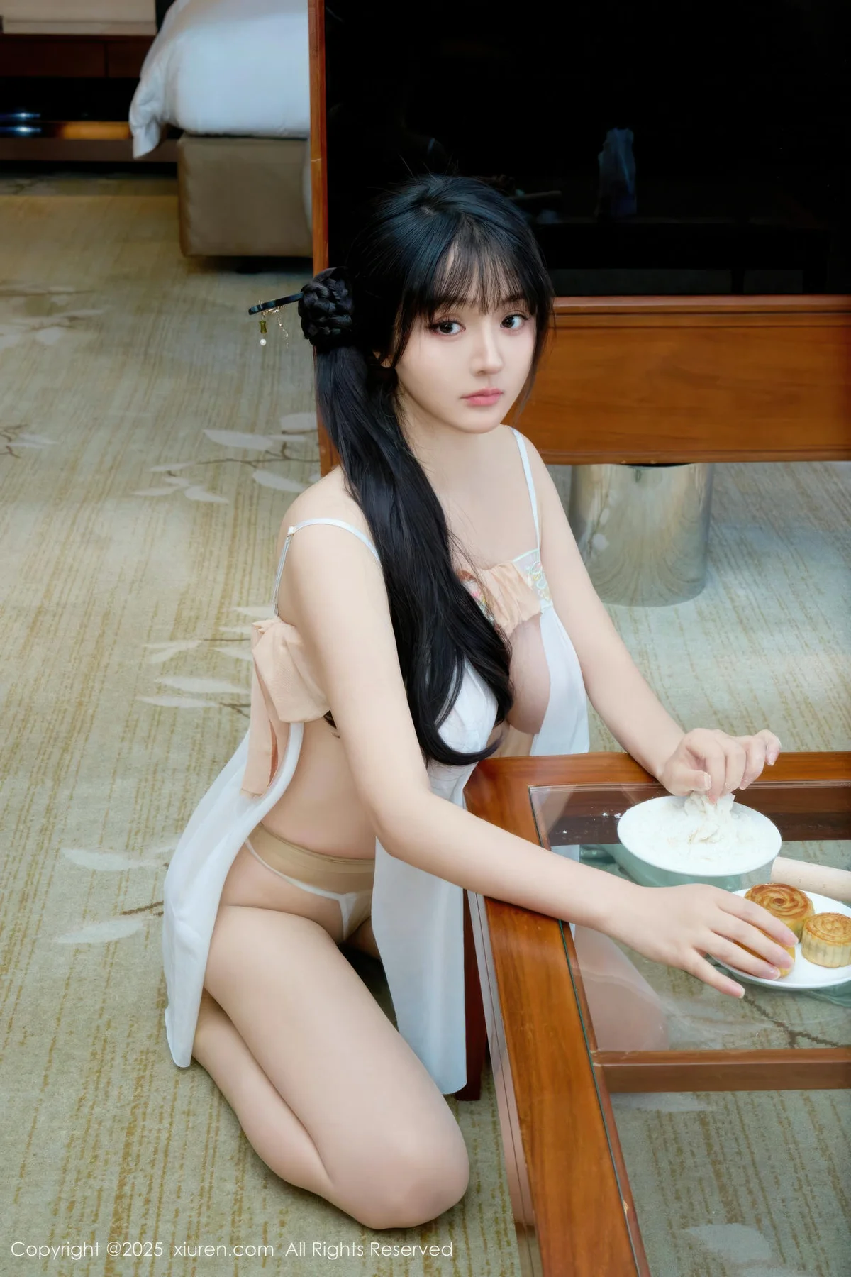 XiuRen 秀人 No.10818 沈南汐RuRu 童颜巨乳中秋主题拍摄 - 39