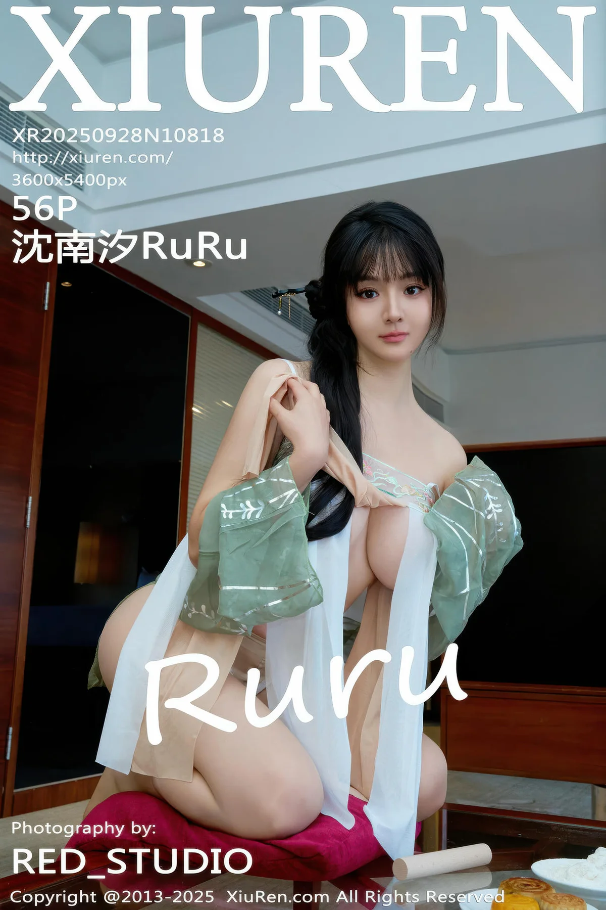 XiuRen 秀人 No.10818 沈南汐RuRu 童颜巨乳中秋主题拍摄 - 57