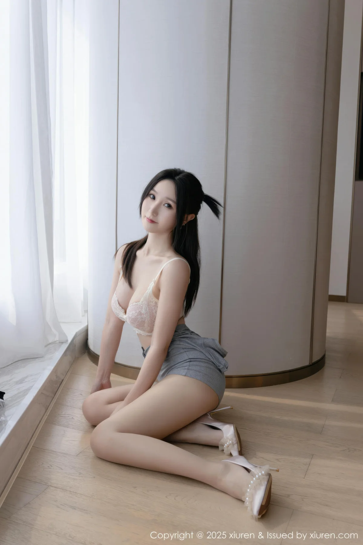 XiuRen 秀人 No.10826 杏子Yada 情趣兔子装网格袜 - 37
