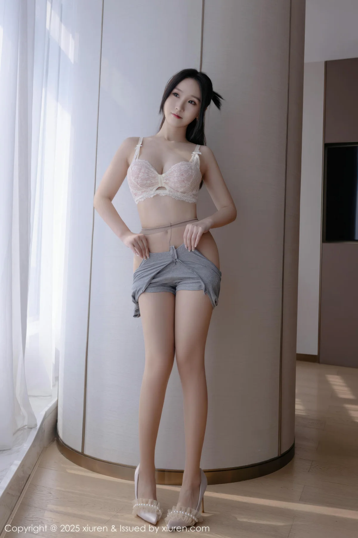 XiuRen 秀人 No.10826 杏子Yada 情趣兔子装网格袜 - 40