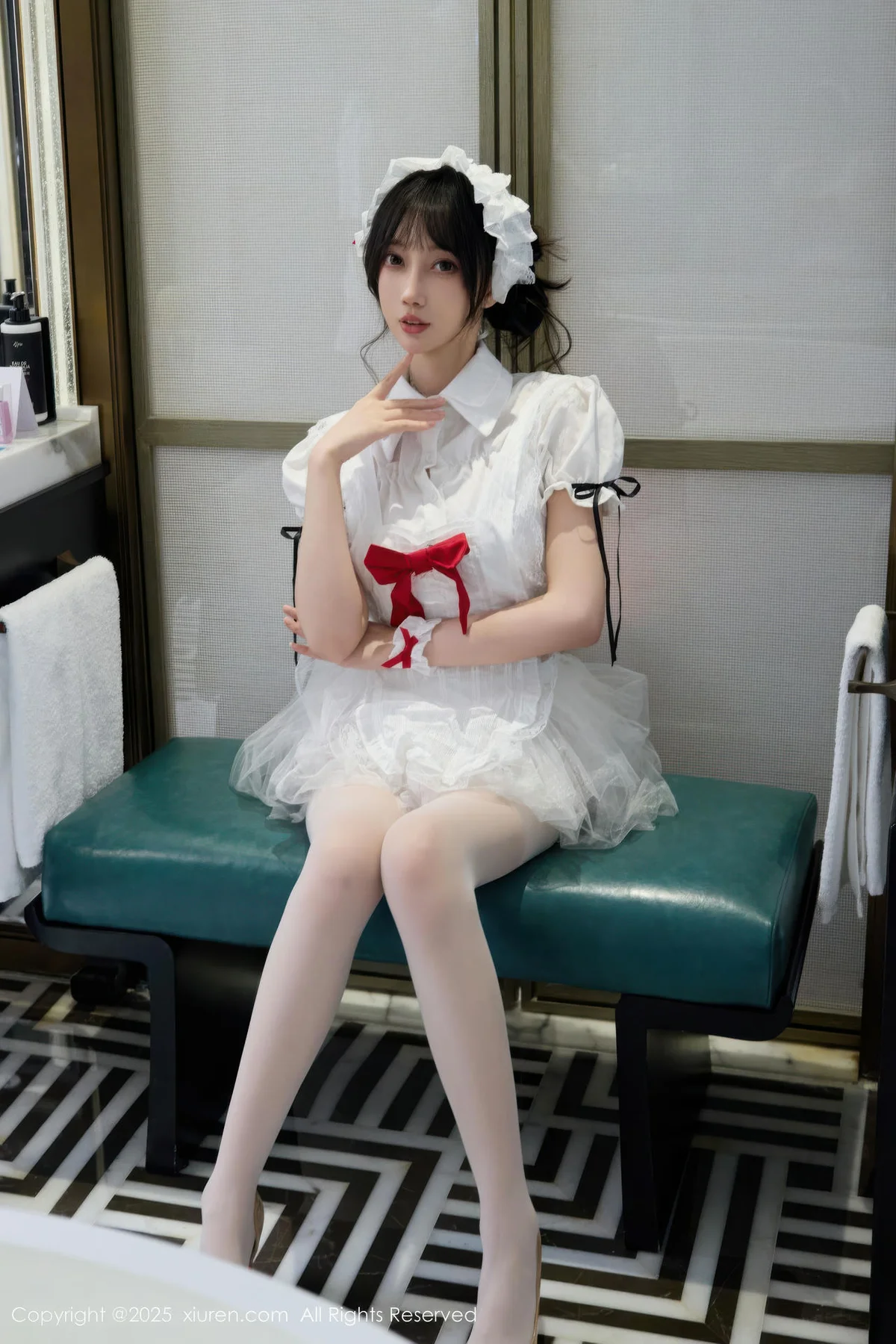 XiuRen 秀人 No.10827 玥儿玥er 萝莉女仆装扮 - 12