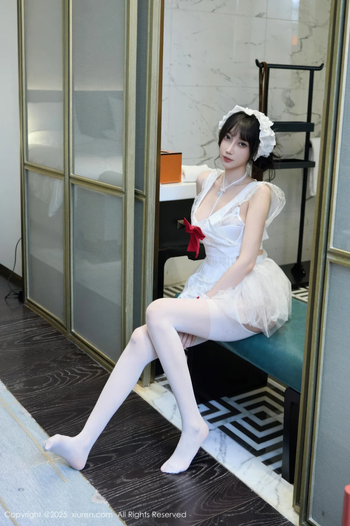 XiuRen 秀人 No.10827 玥儿玥er 萝莉女仆装扮 - 25
