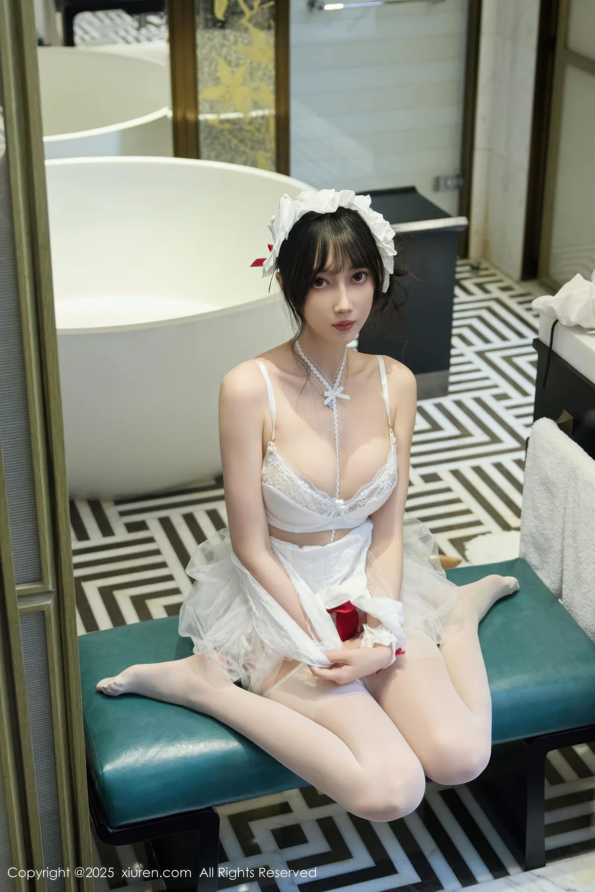 XiuRen 秀人 No.10827 玥儿玥er 萝莉女仆装扮 - 30