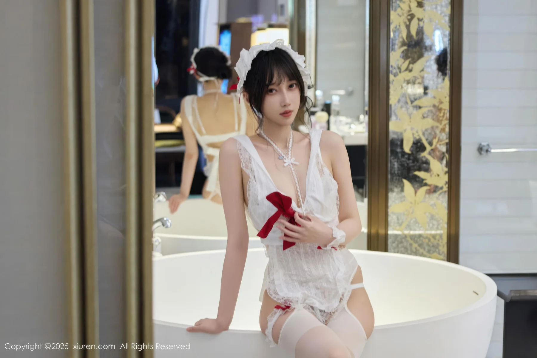 XiuRen 秀人 No.10827 玥儿玥er 萝莉女仆装扮 - 39