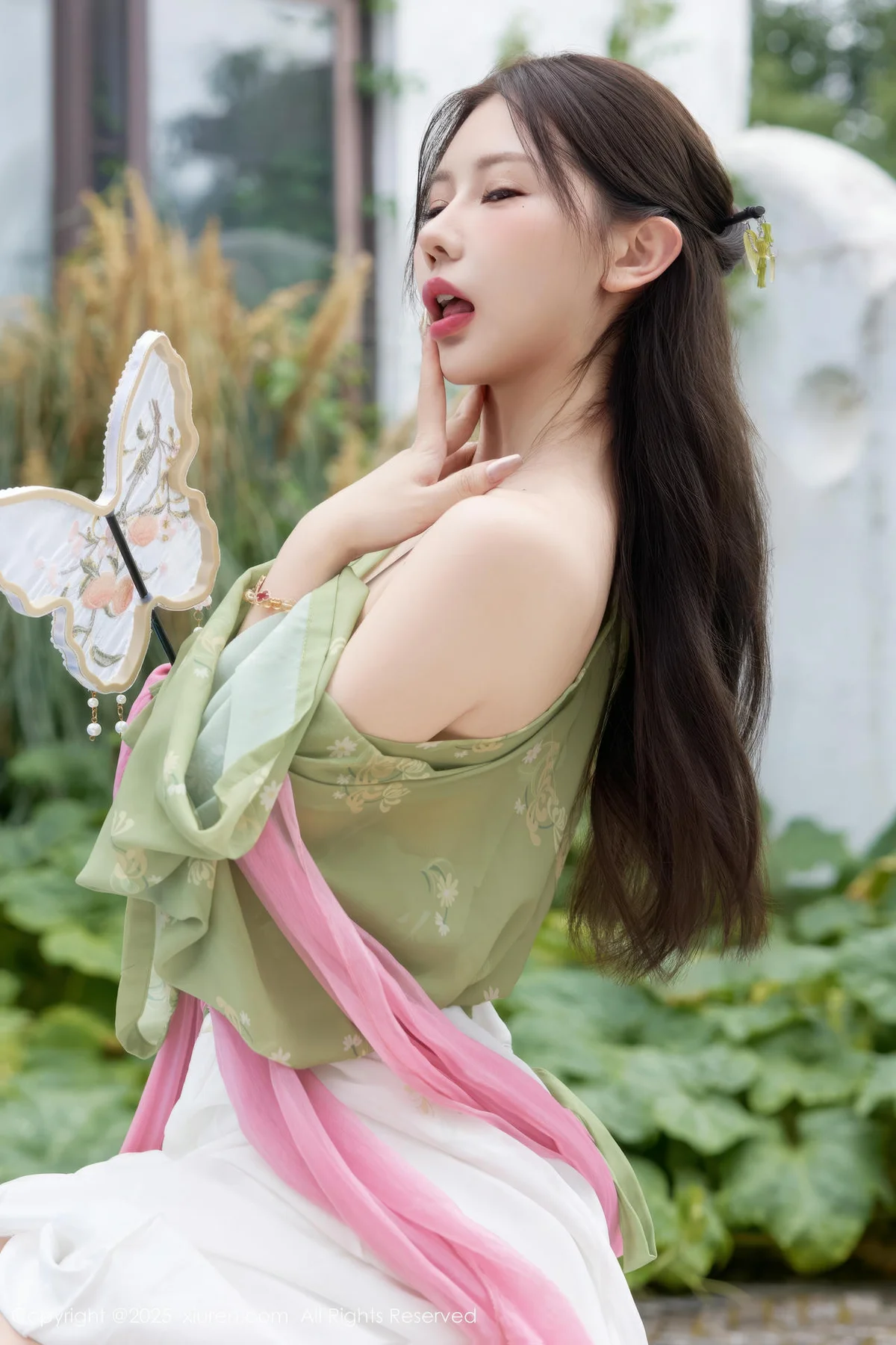 XiuRen 秀人 No.10834 尹甜甜sunny 中秋主题拍摄汉服装扮 - 26