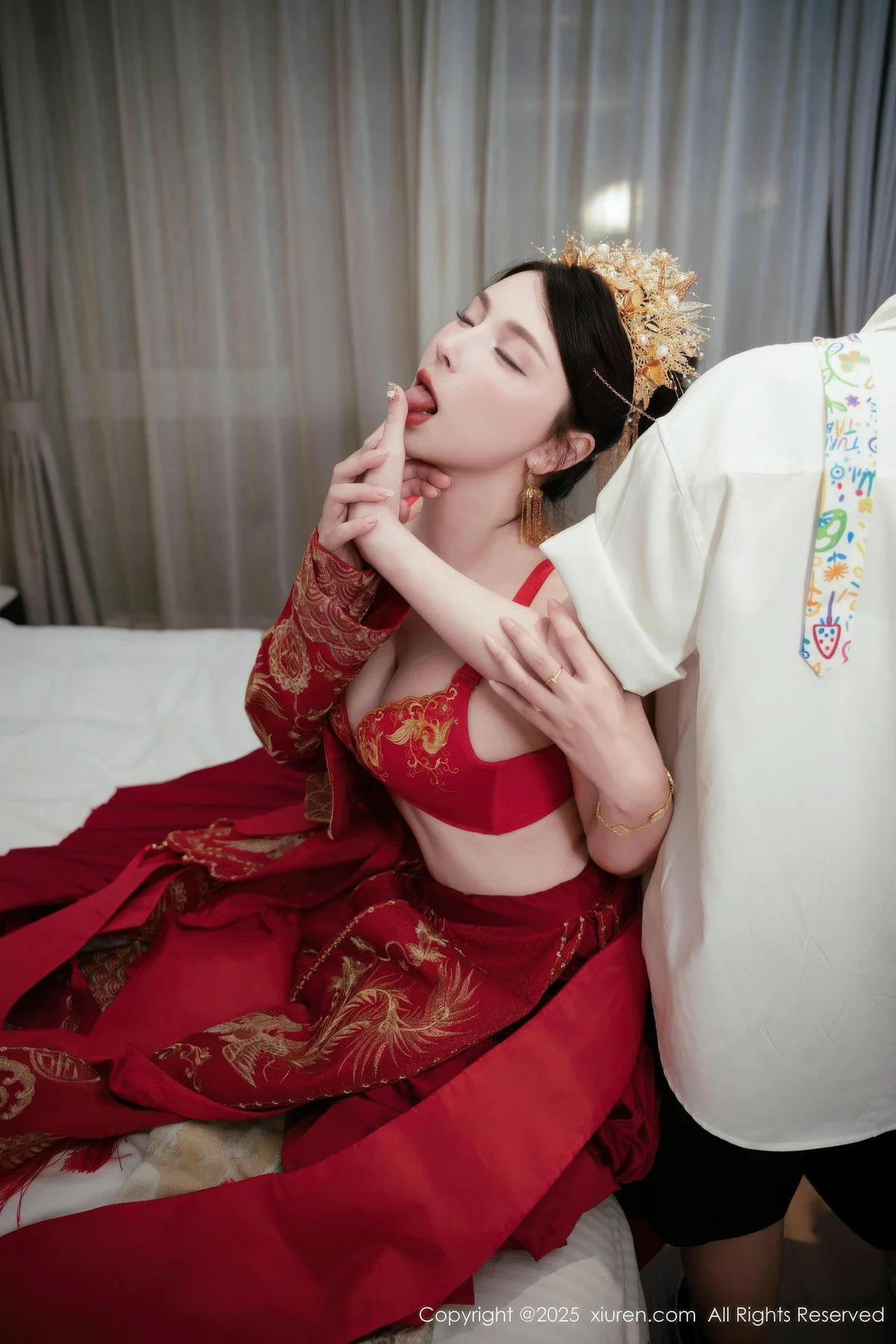 XiuRen 秀人 No.10865 小蛮妖 新娘喜服主题写真 - 61