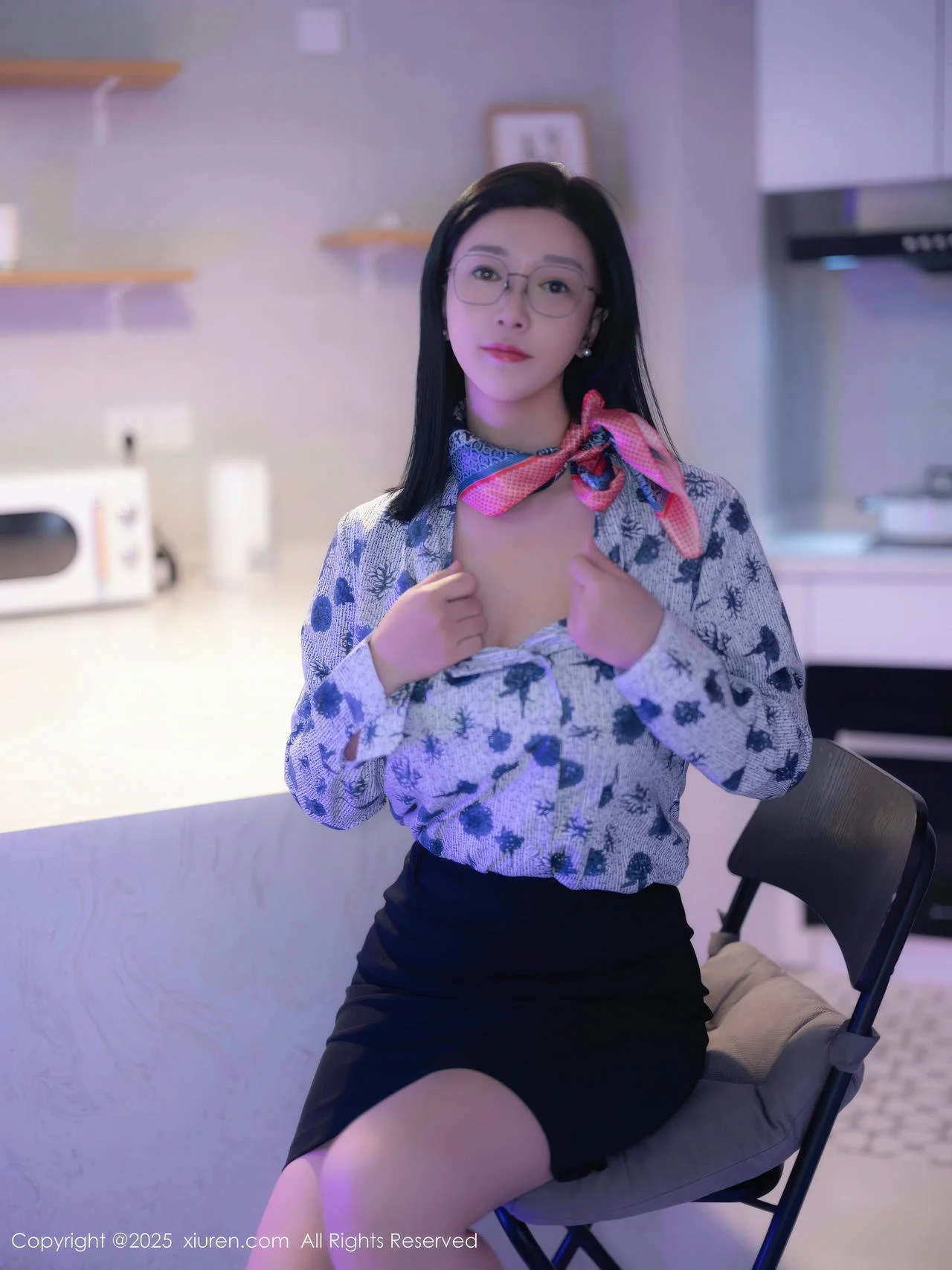 XiuRen 秀人 No.10866 软情空姐爆乳连体衣制服 - 8