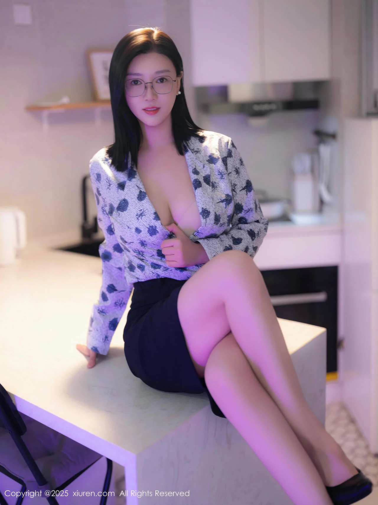 XiuRen 秀人 No.10866 软情空姐爆乳连体衣制服 - 35