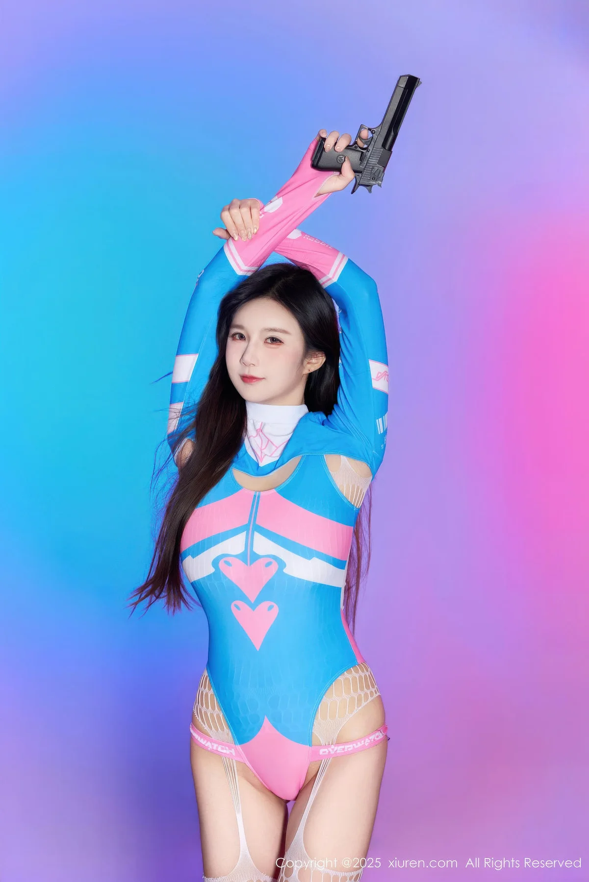 XiuRen 秀人 No.10886 小肉肉咪 Cosplay装扮白色网袜 - 20