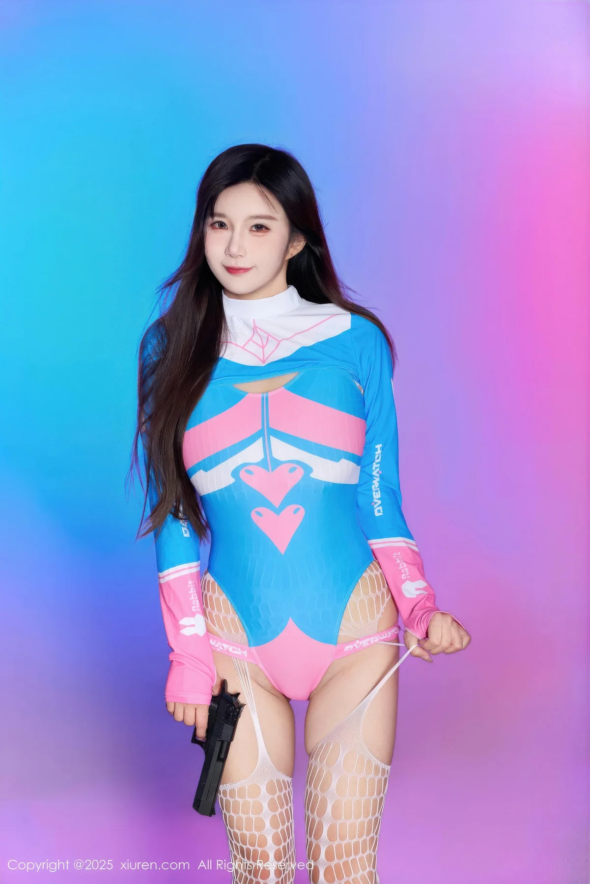 XiuRen 秀人 No.10886 小肉肉咪 Cosplay装扮白色网袜 - 22