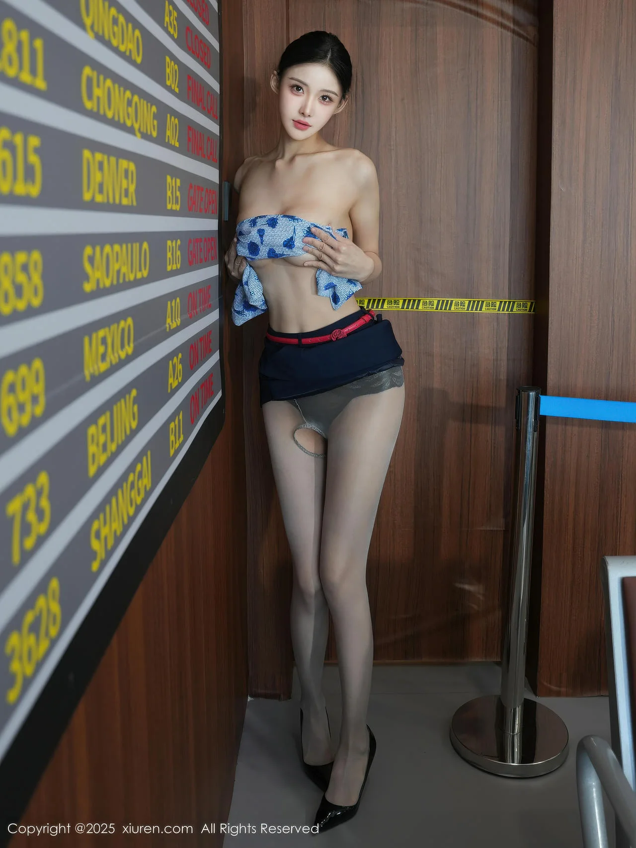 XiuRen 秀人 No.10891 梨霜儿 空姐制服诱惑 - 64
