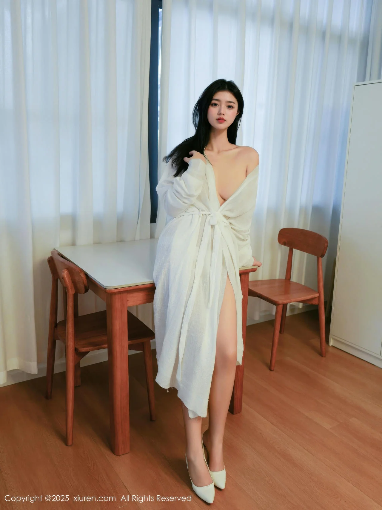 XiuRen 秀人 No.10920 林悦溪儿 白色浴袍玉体诱惑 - 14