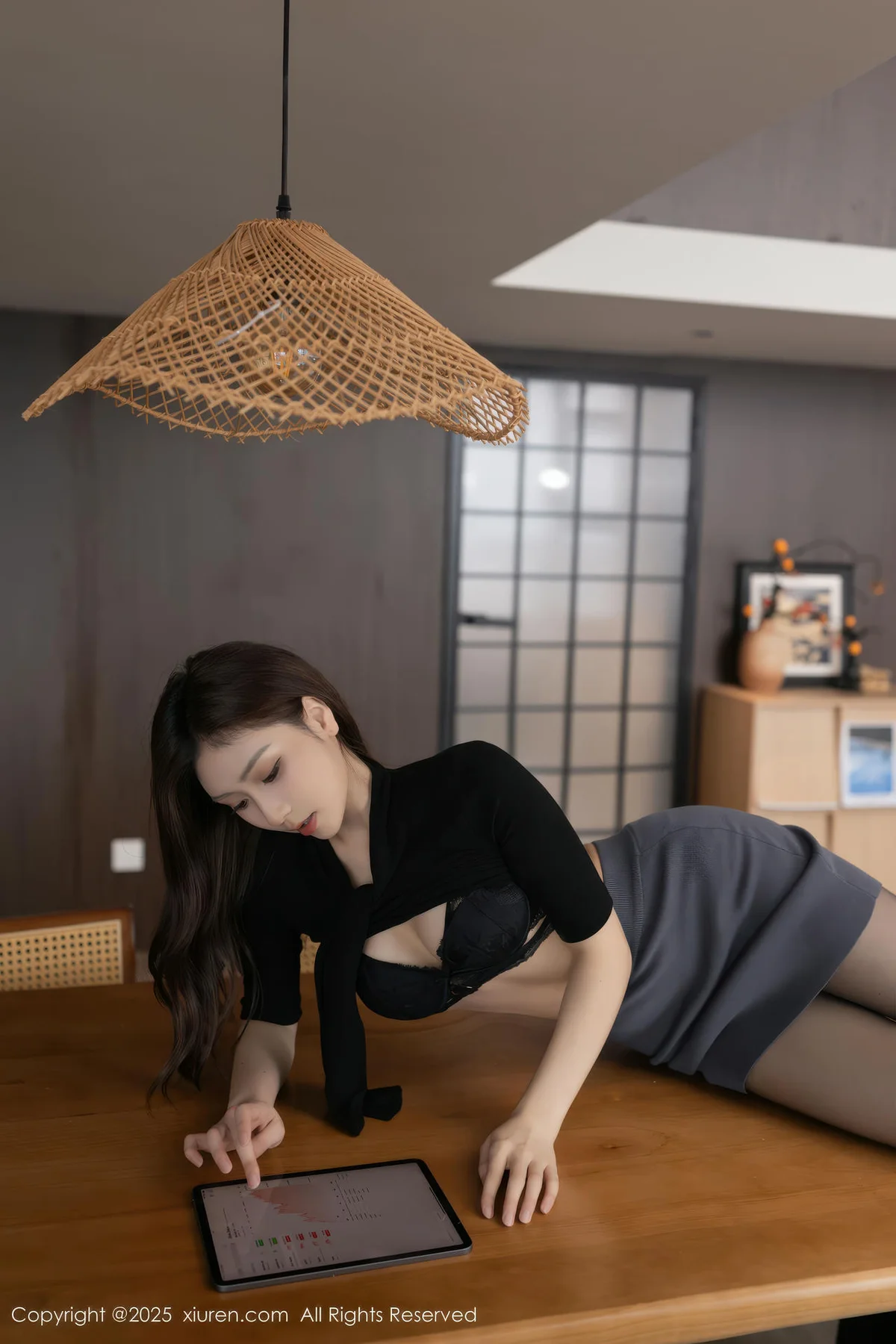 XiuRen 秀人 No.10930 刘婷婷 黑色OL极致美腿 - 18