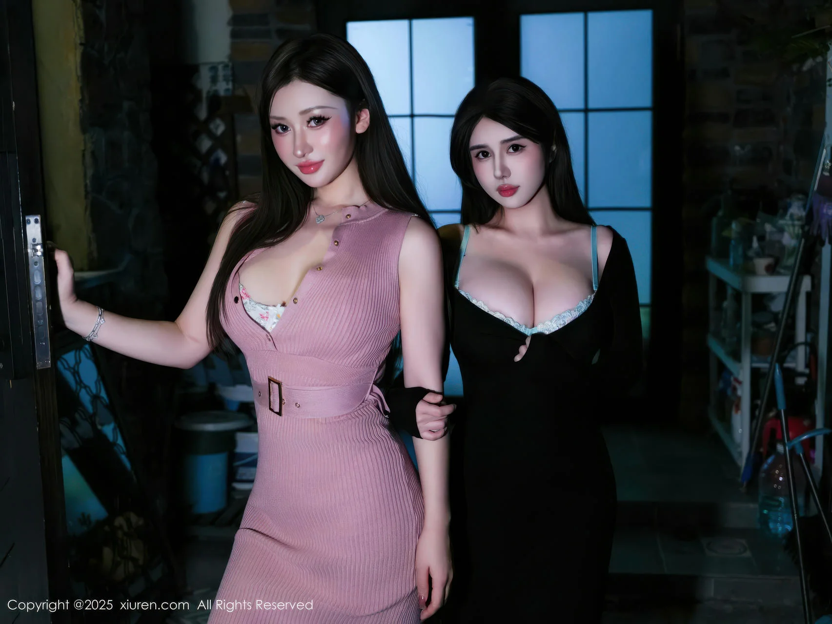 XiuRen 秀人 No.10933 蕾蕾醒了没 两位大美女参与拍摄 - 16