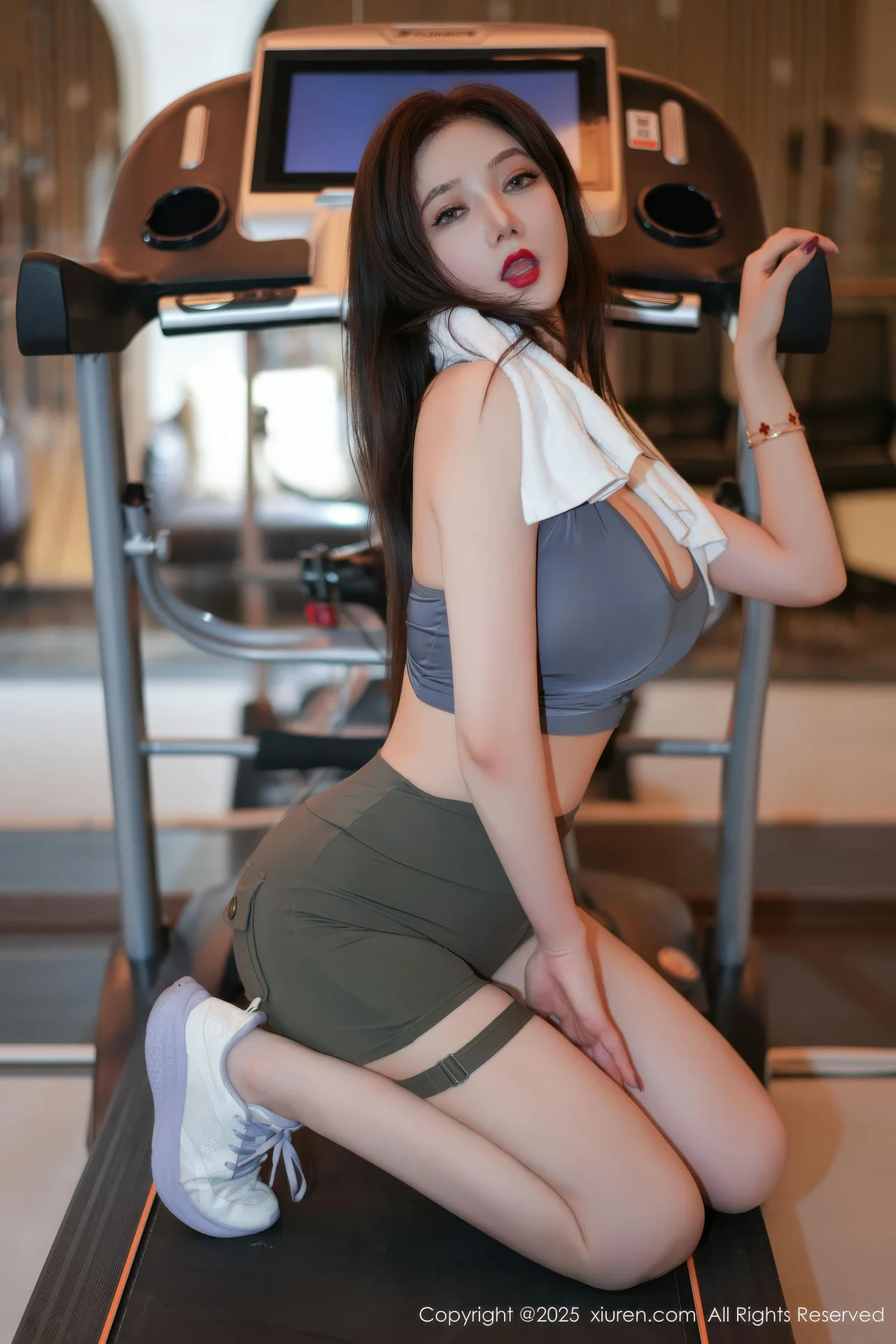 XiuRen 秀人 No.10950 心妍小公主 健身深色运动服 - 29