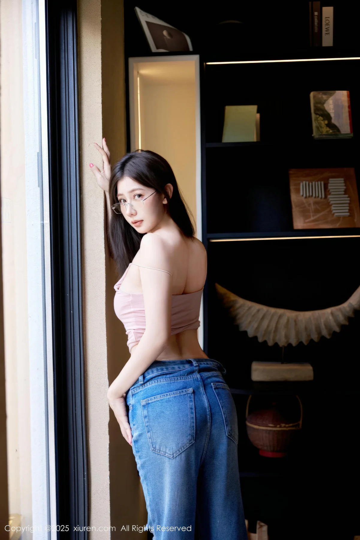 XiuRen 秀人 No.10983 尹甜甜sunny 洁白肤色粉色常服 - 34