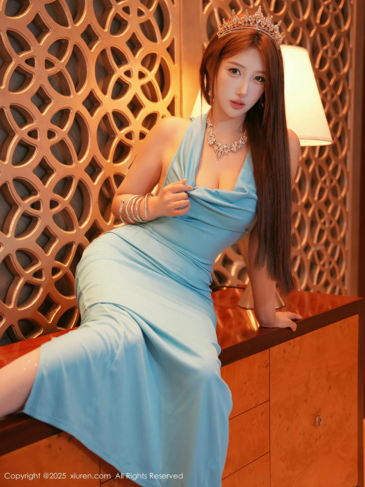 XiuRen 秀人 No.10996 梨霜儿和金允希Yuki 双人写真模特合集 - 40