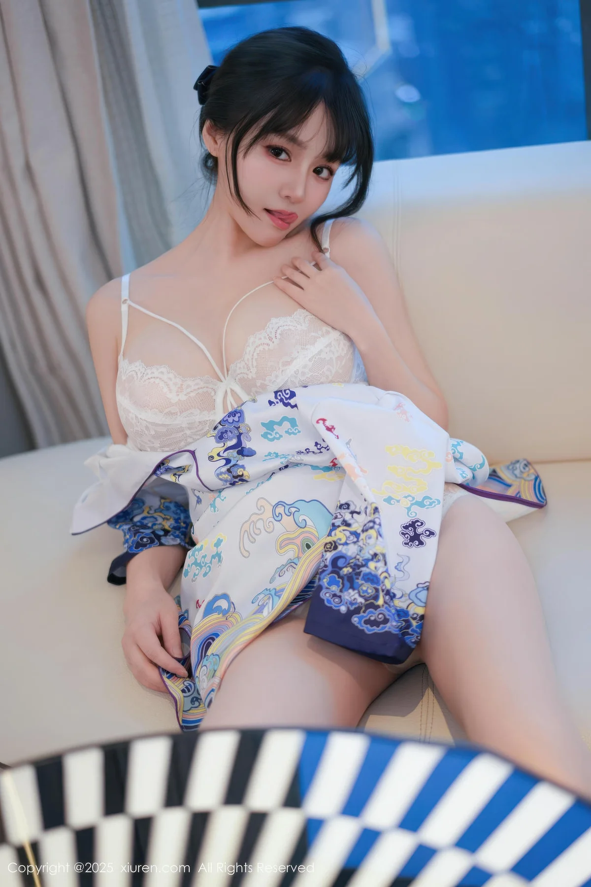 XiuRen 秀人 No.11001 沈南汐RuRu 浅色旗袍魅惑肉丝 - 23