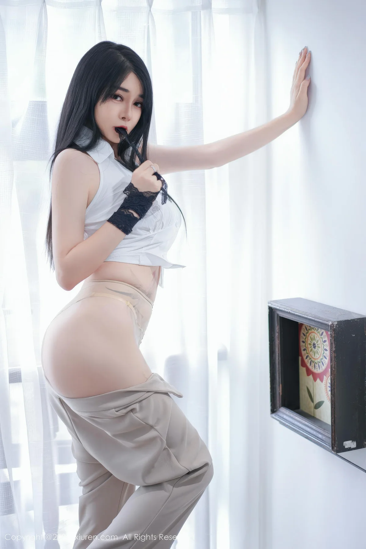 XiuRen 秀人 No.11038 凯竹法师浅色内衣肉色丝袜 - 15