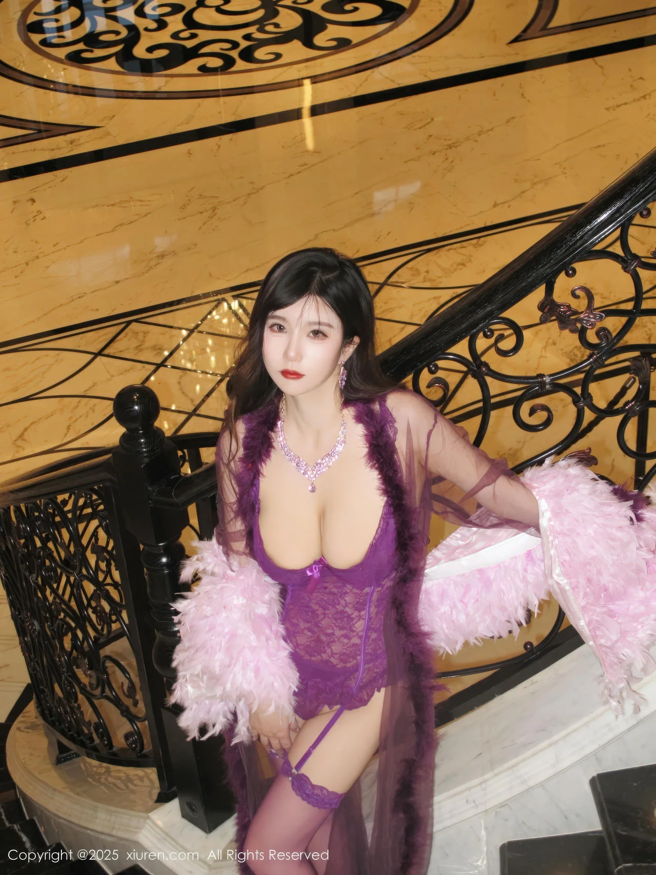 XiuRen 秀人 No.11047 小肉肉咪 情趣内衣极致美腿 - 17