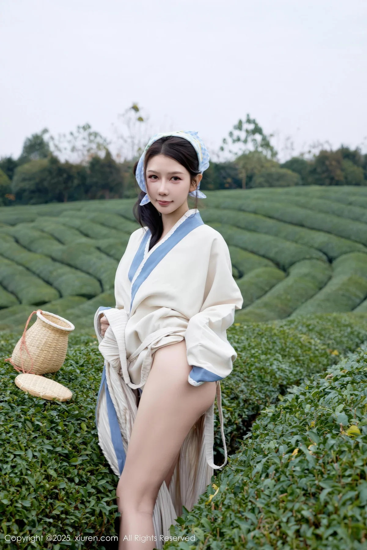 XiuRen 秀人 No.11098 尹甜甜 采茶姑娘装扮， - 35
