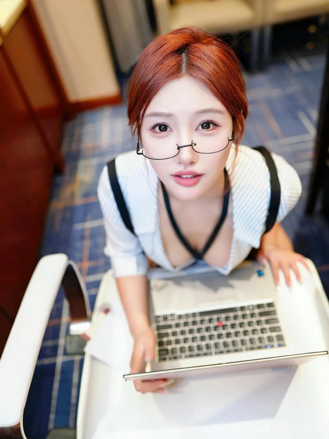 XiuRen 秀人 No.11104 金允希Yuki 性感OL服饰 - 61