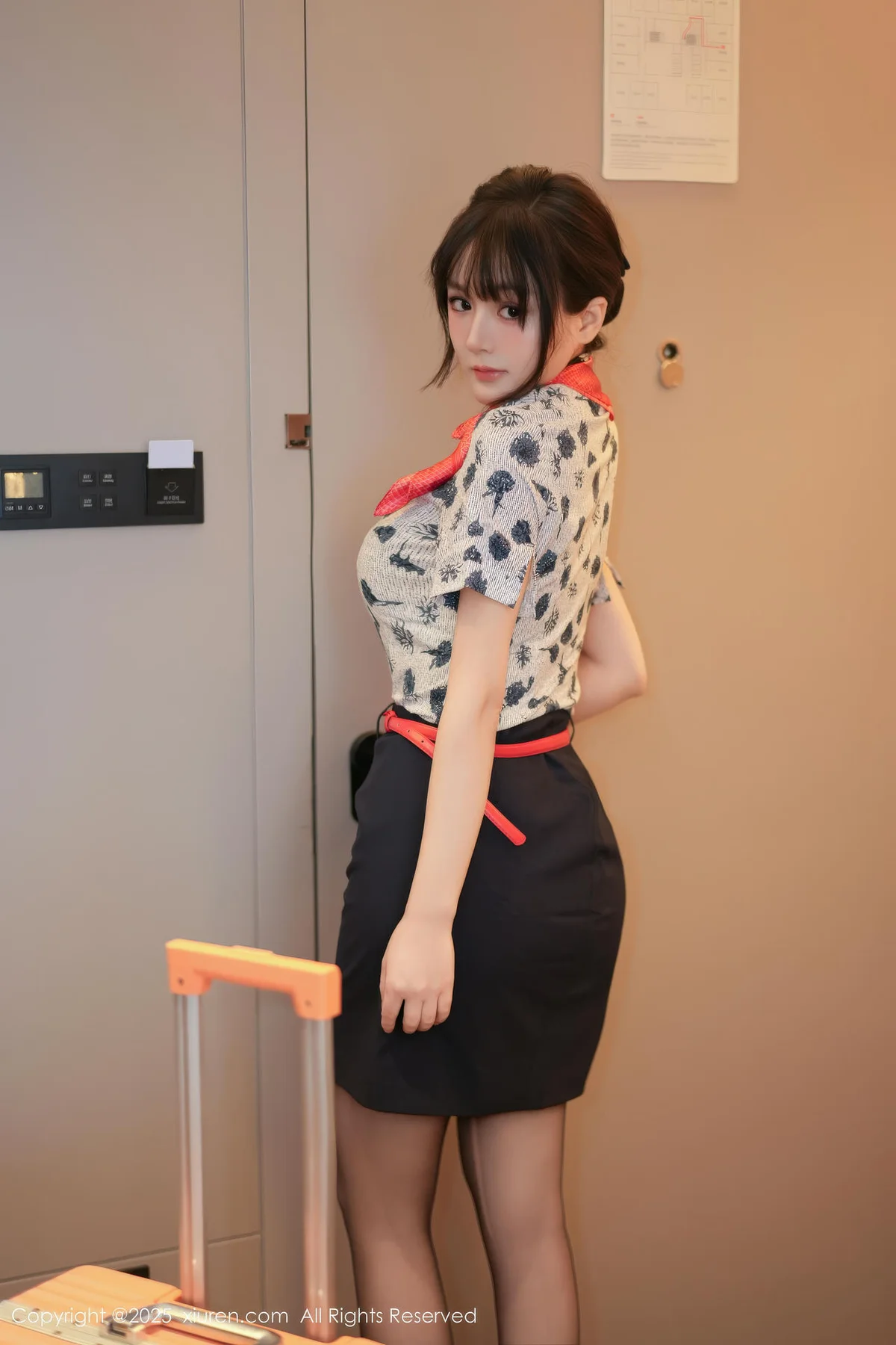XiuRen 秀人 No.11115 沈南汐RuRu 空姐制服诱惑 - 2