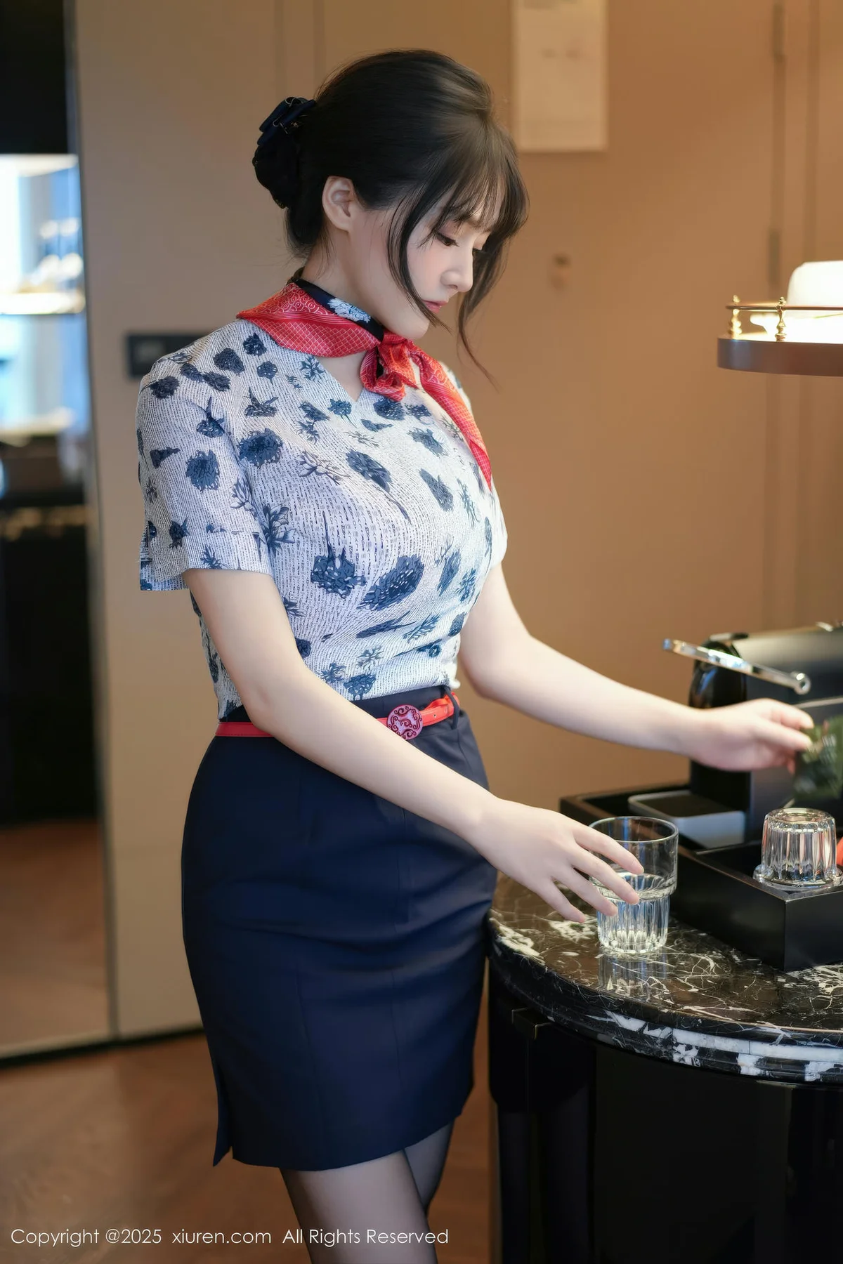 XiuRen 秀人 No.11115 沈南汐RuRu 空姐制服诱惑 - 6