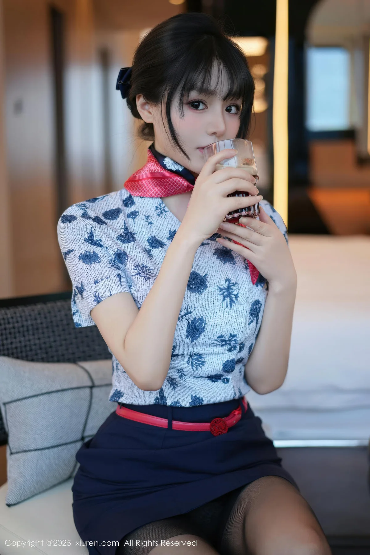 XiuRen 秀人 No.11115 沈南汐RuRu 空姐制服诱惑 - 12