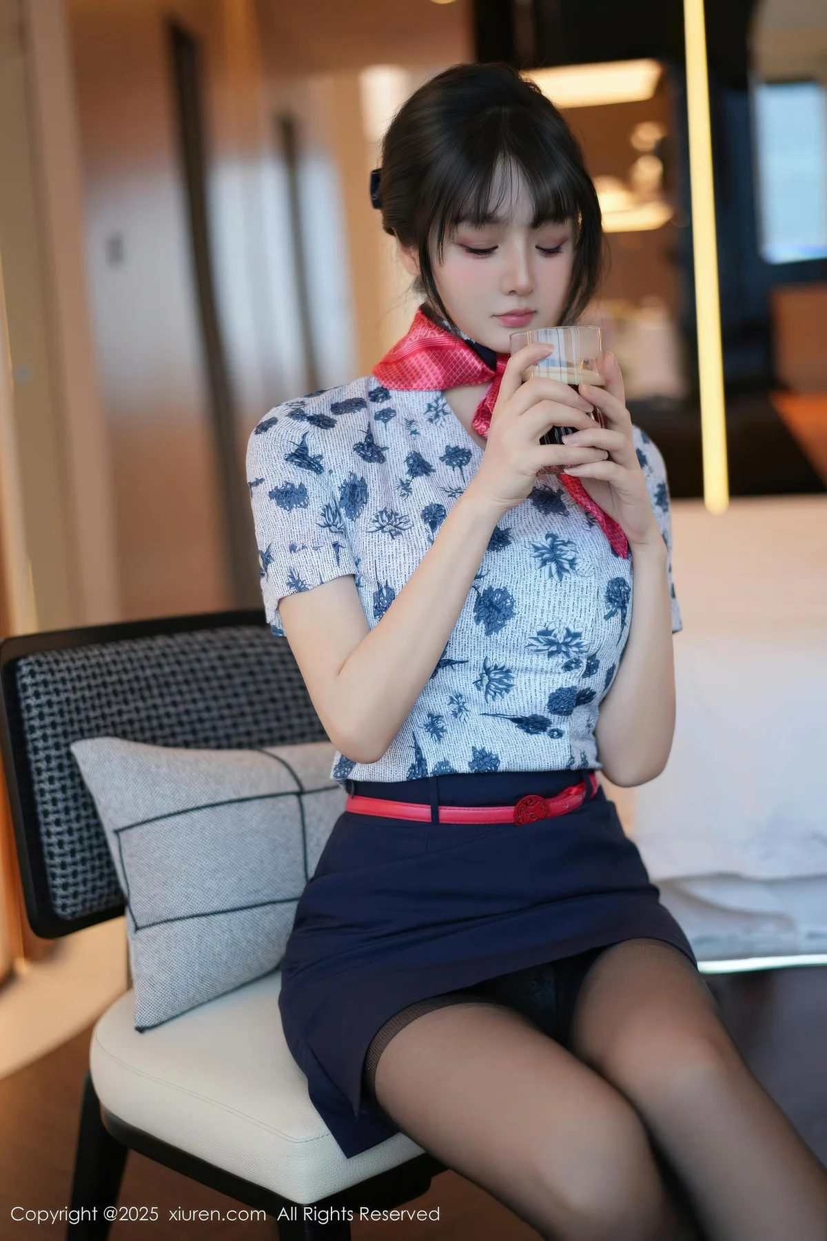 XiuRen 秀人 No.11115 沈南汐RuRu 空姐制服诱惑 - 14