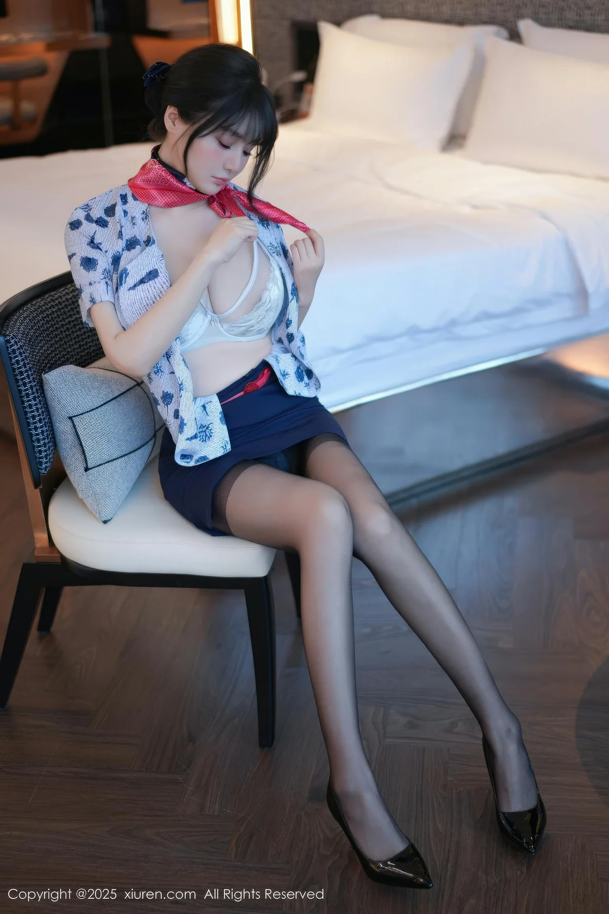 XiuRen 秀人 No.11115 沈南汐RuRu 空姐制服诱惑 - 30