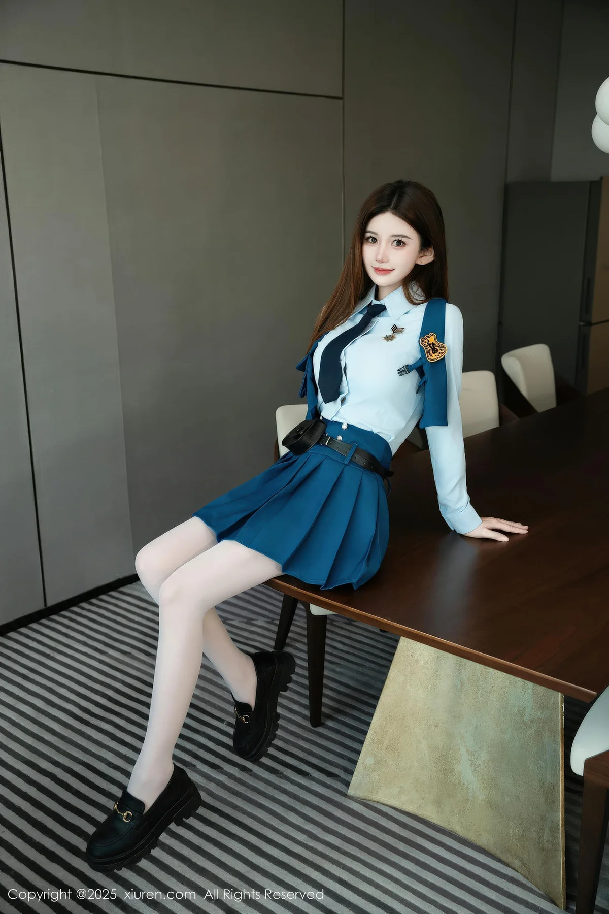 XiuRen 秀人 No.11141 苏甜橙子 性感JK制服 - 10