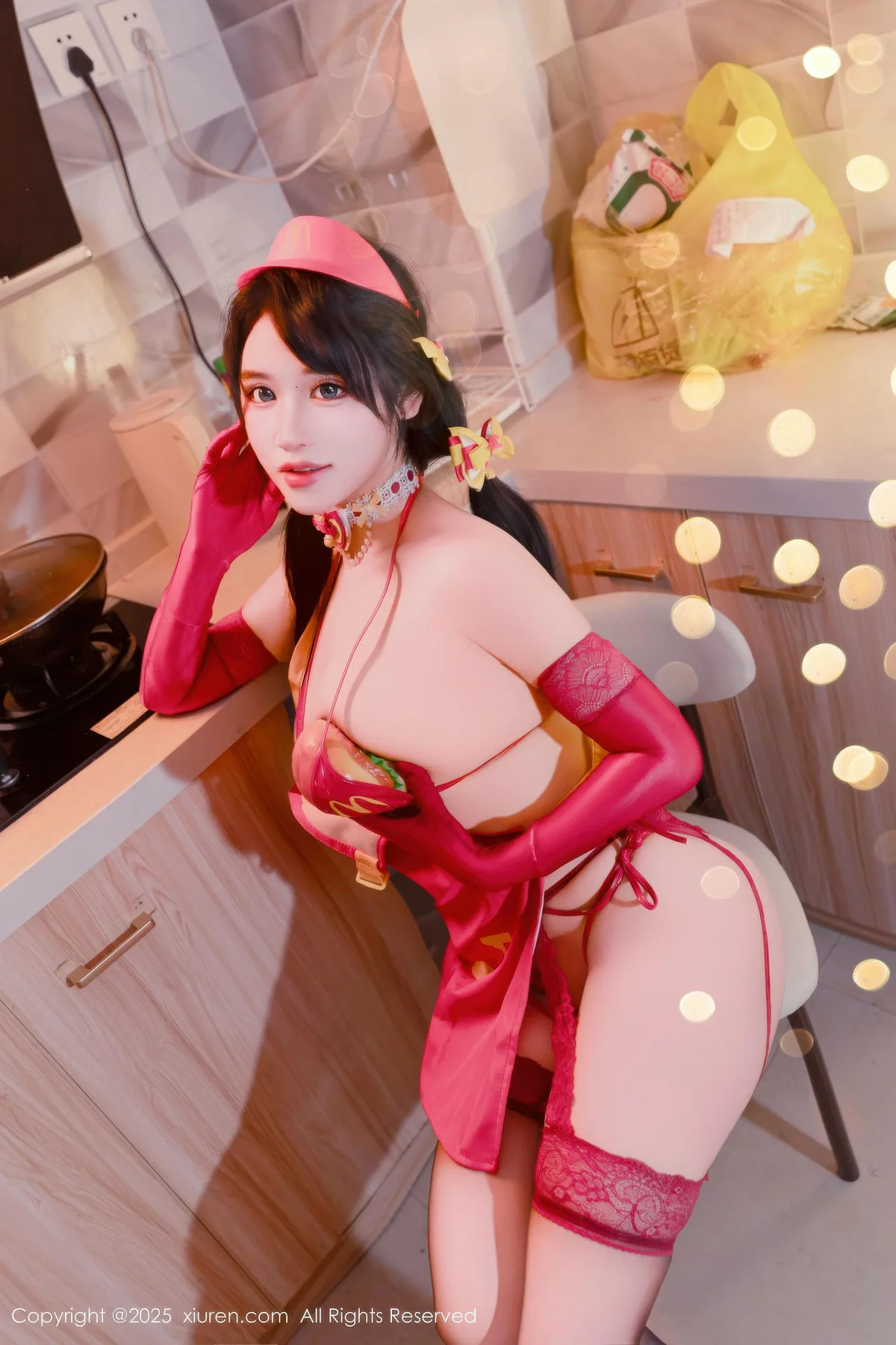XiuRen 秀人 No.11154 汐汐爱吃草莓 邻家女孩在校生 - 11