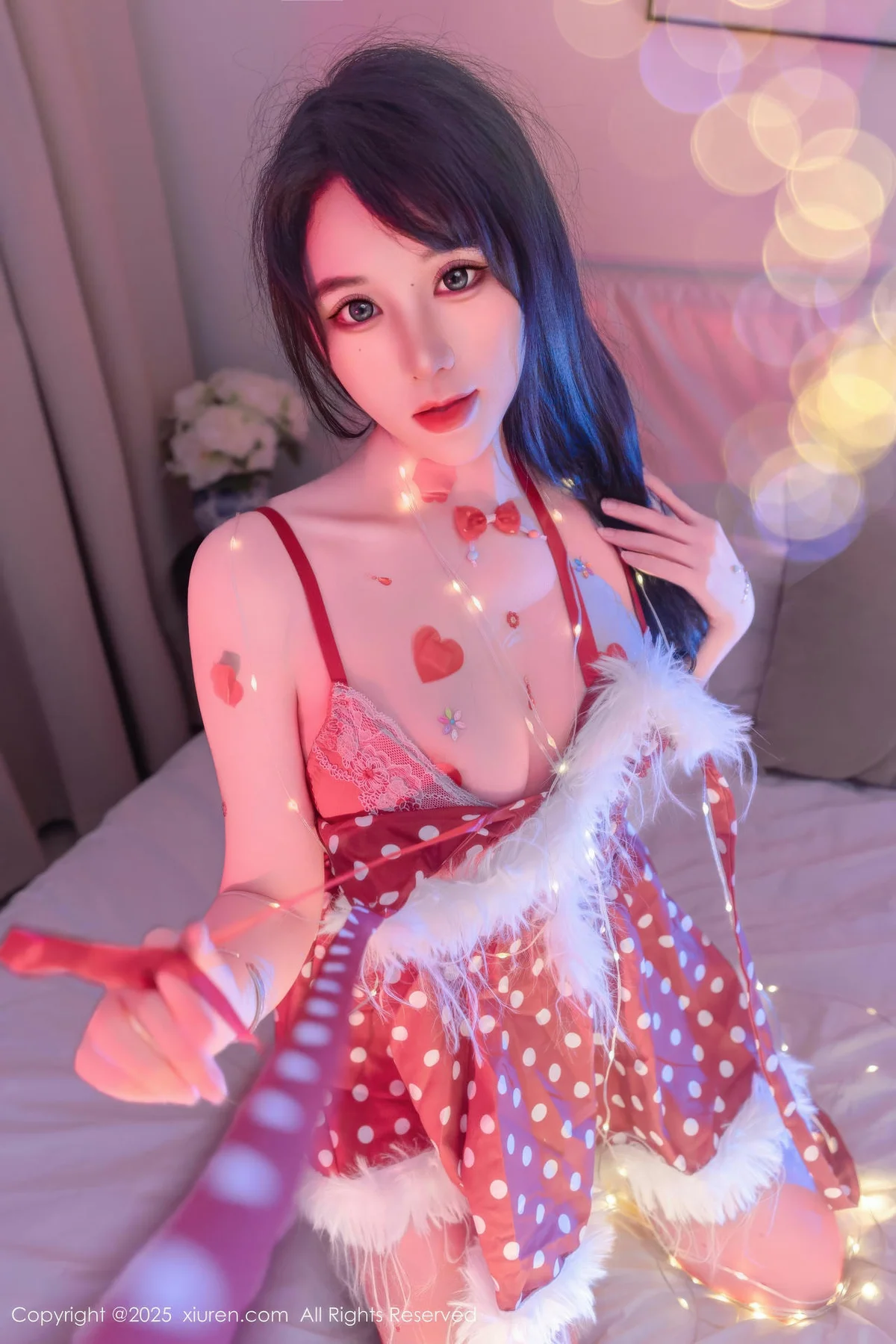 XiuRen 秀人 No.11154 汐汐爱吃草莓 邻家女孩在校生 - 59