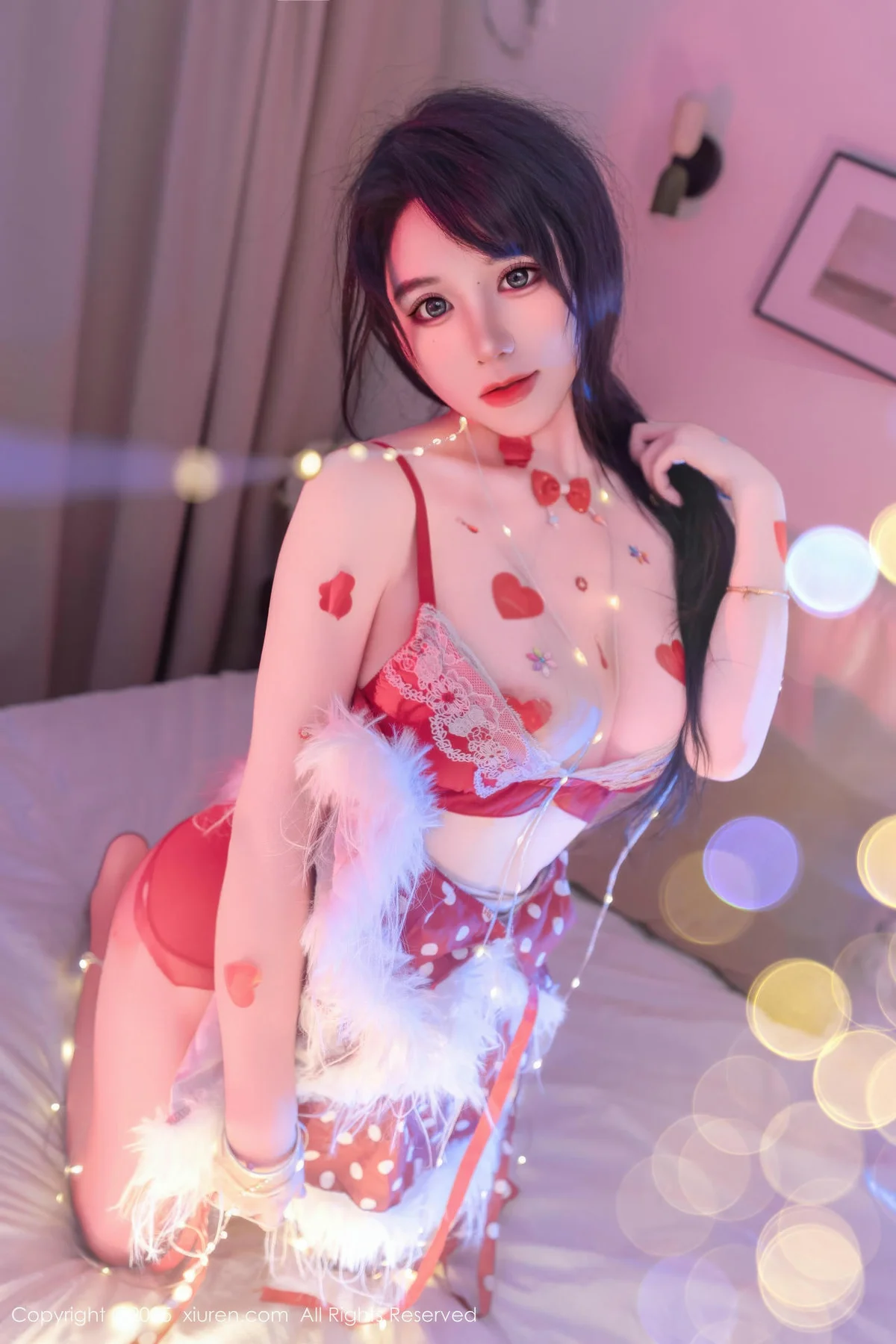 XiuRen 秀人 No.11154 汐汐爱吃草莓 邻家女孩在校生 - 64