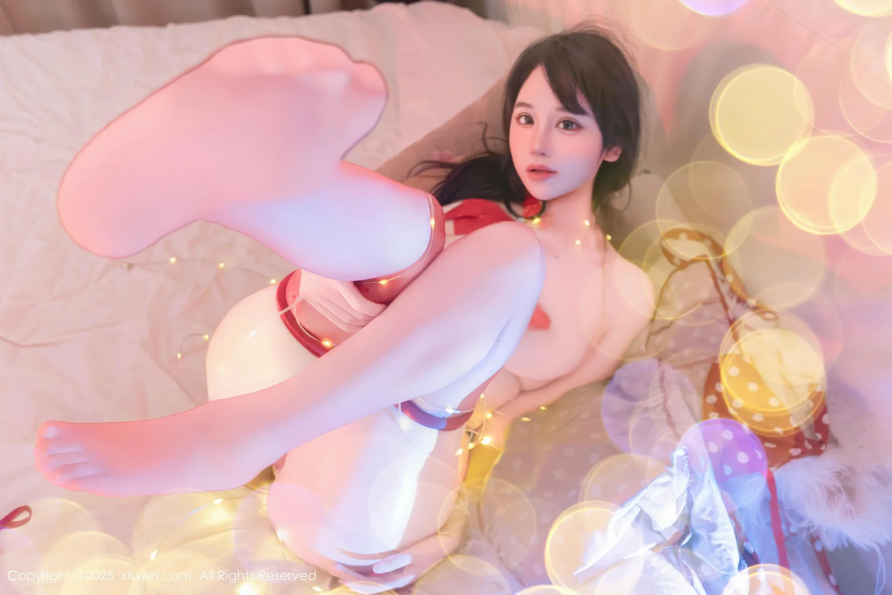 XiuRen 秀人 No.11154 汐汐爱吃草莓 邻家女孩在校生 - 75
