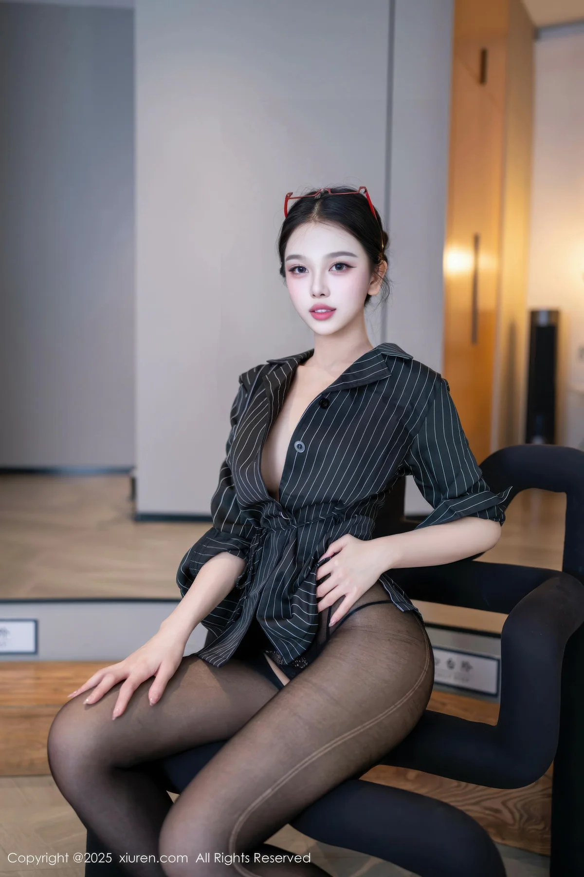 XiuRen 秀人 No.11160 诺诺子 魅惑黑丝曼妙身姿 - 16