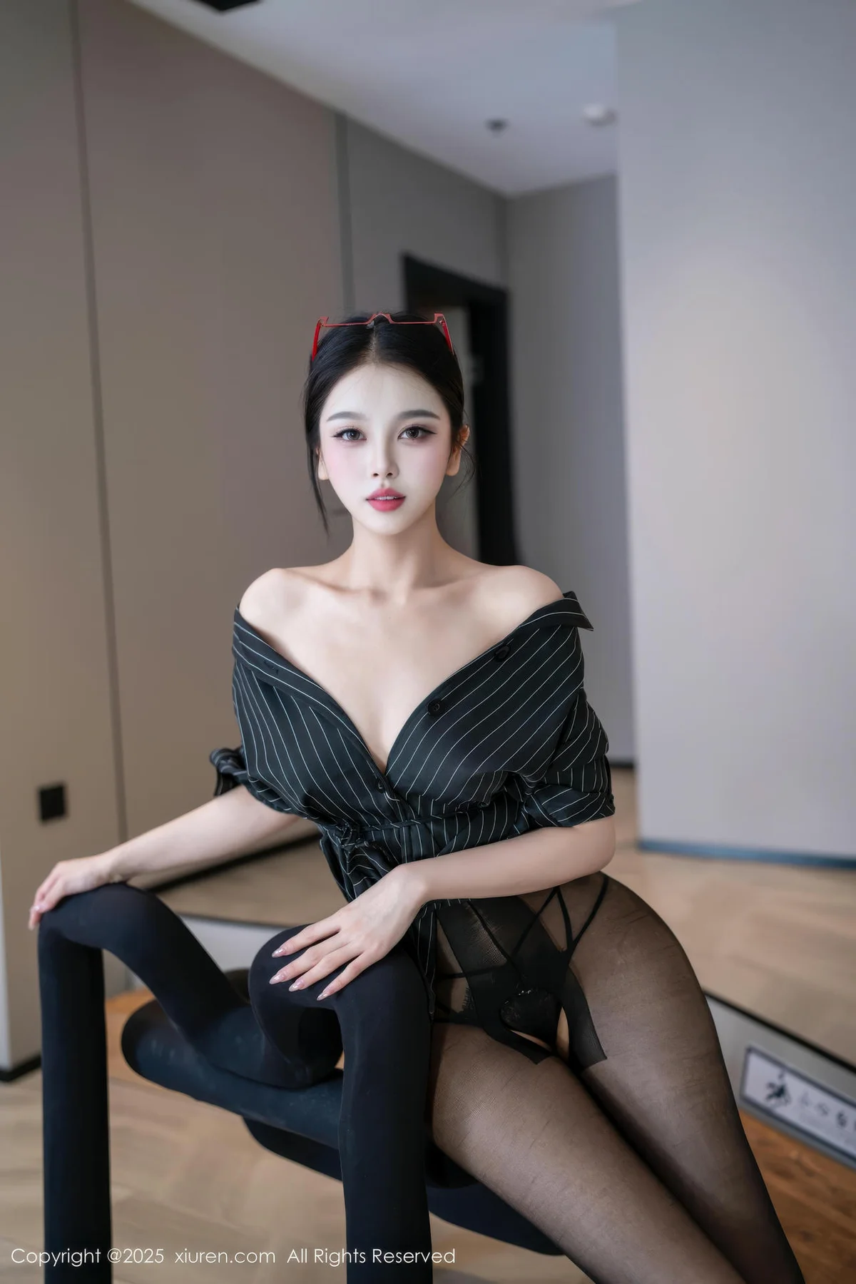 XiuRen 秀人 No.11160 诺诺子 魅惑黑丝曼妙身姿 - 28