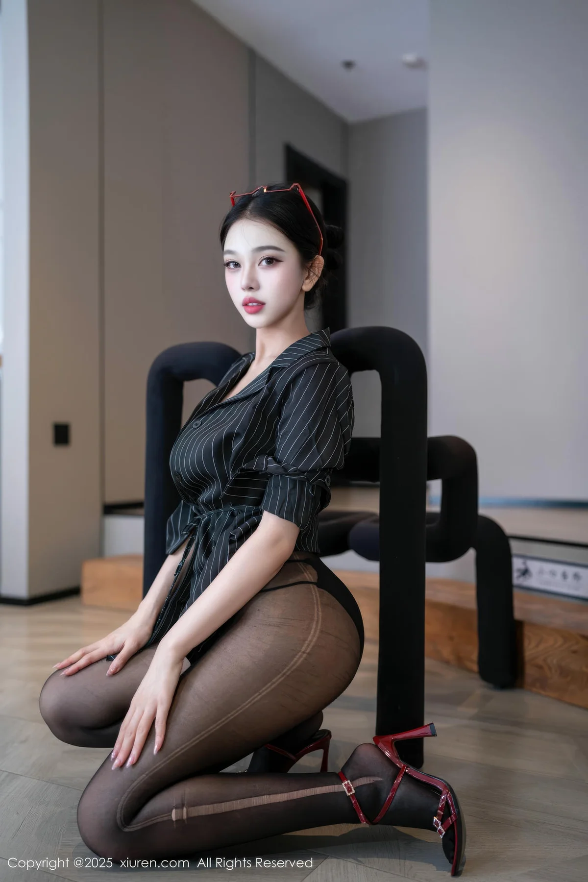 XiuRen 秀人 No.11160 诺诺子 魅惑黑丝曼妙身姿 - 30