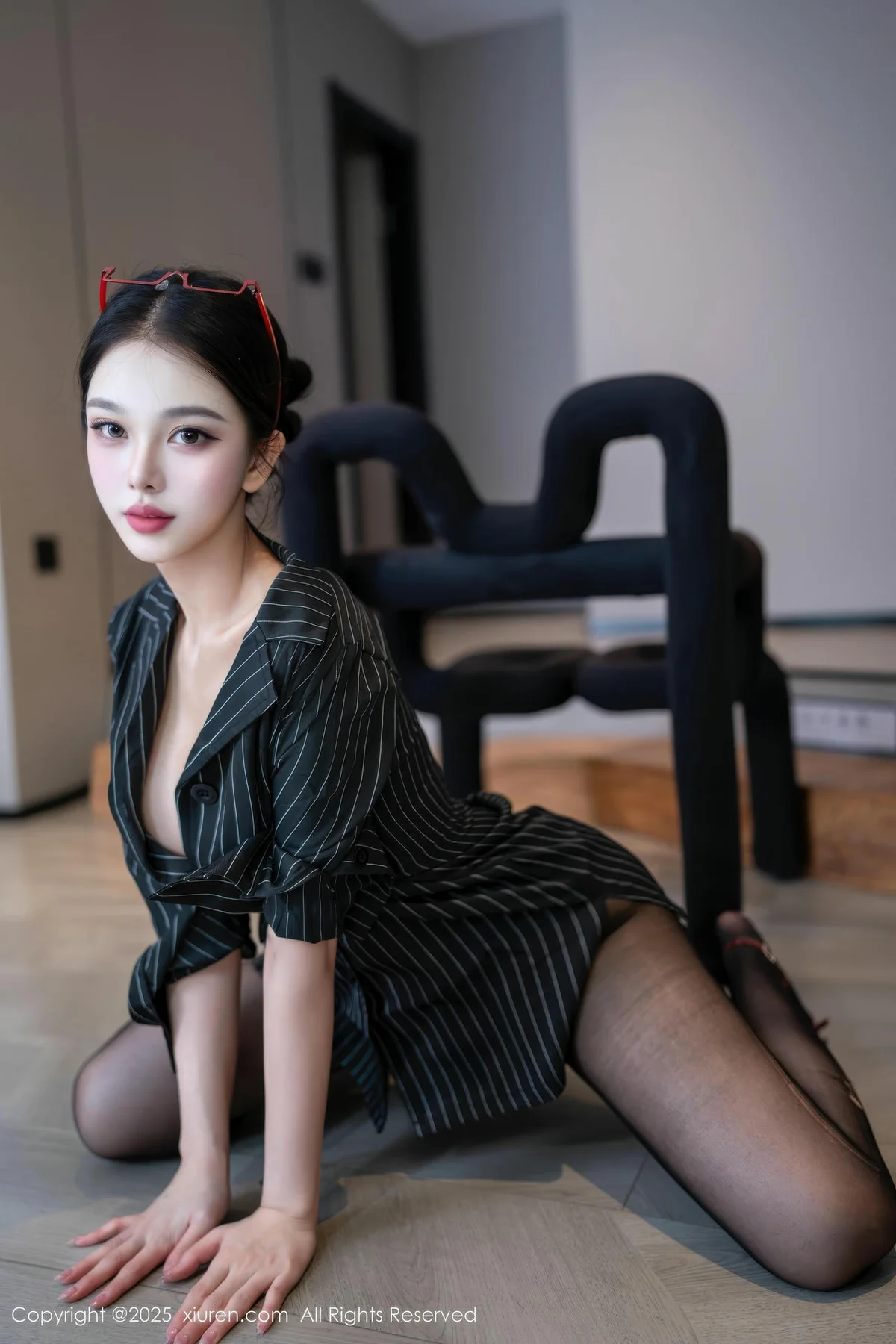 XiuRen 秀人 No.11160 诺诺子 魅惑黑丝曼妙身姿 - 32
