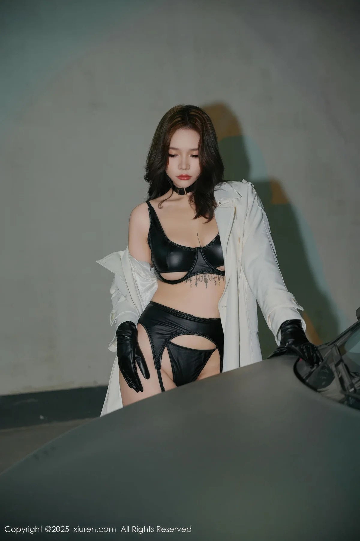 XiuRen 秀人 No.11176 娜比 黑色情趣内衣 - 14