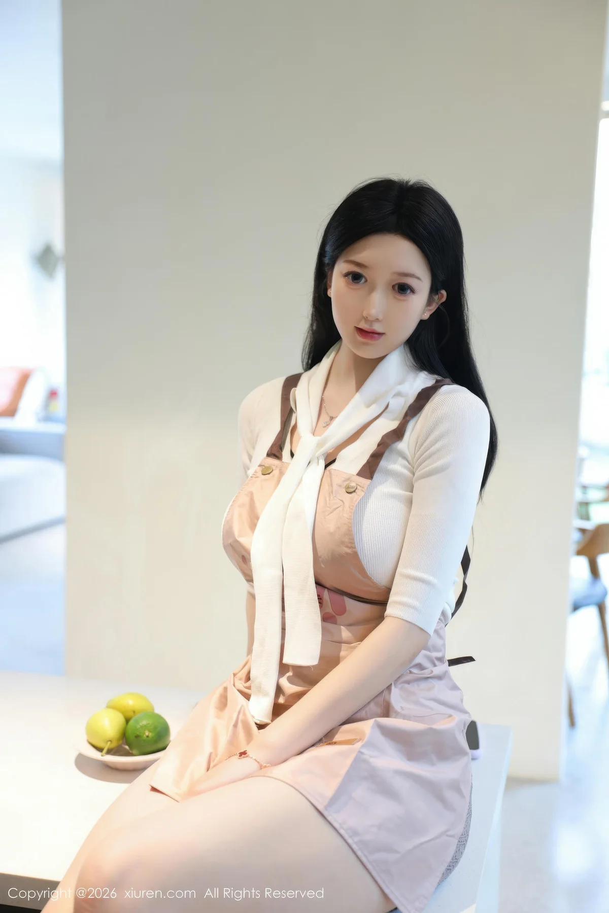 XiuRen 秀人 No.11207 奶思兔巨乳首套写真紫色包臀裙 - 41