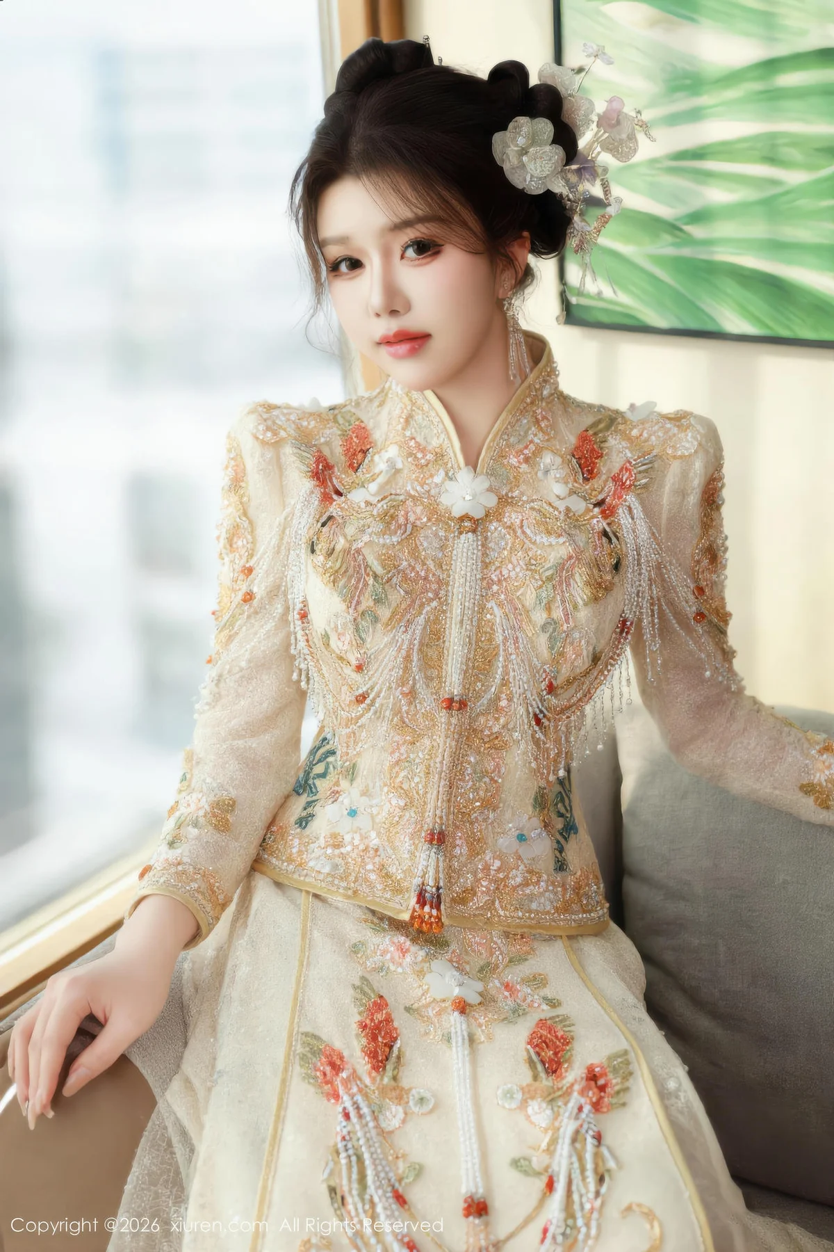 XiuRen 秀人 No.11220 小薯条nienie性感秀禾服饰 - 12