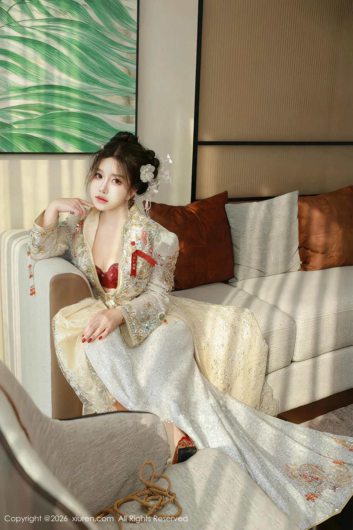XiuRen 秀人 No.11220 小薯条nienie性感秀禾服饰 - 18