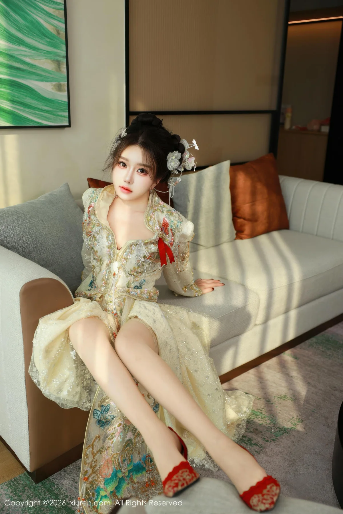 XiuRen 秀人 No.11220 小薯条nienie性感秀禾服饰 - 21