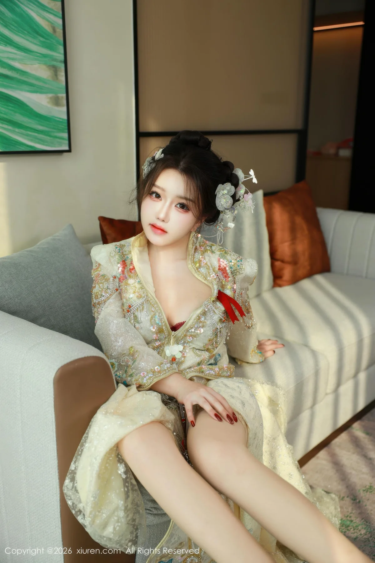 XiuRen 秀人 No.11220 小薯条nienie性感秀禾服饰 - 22