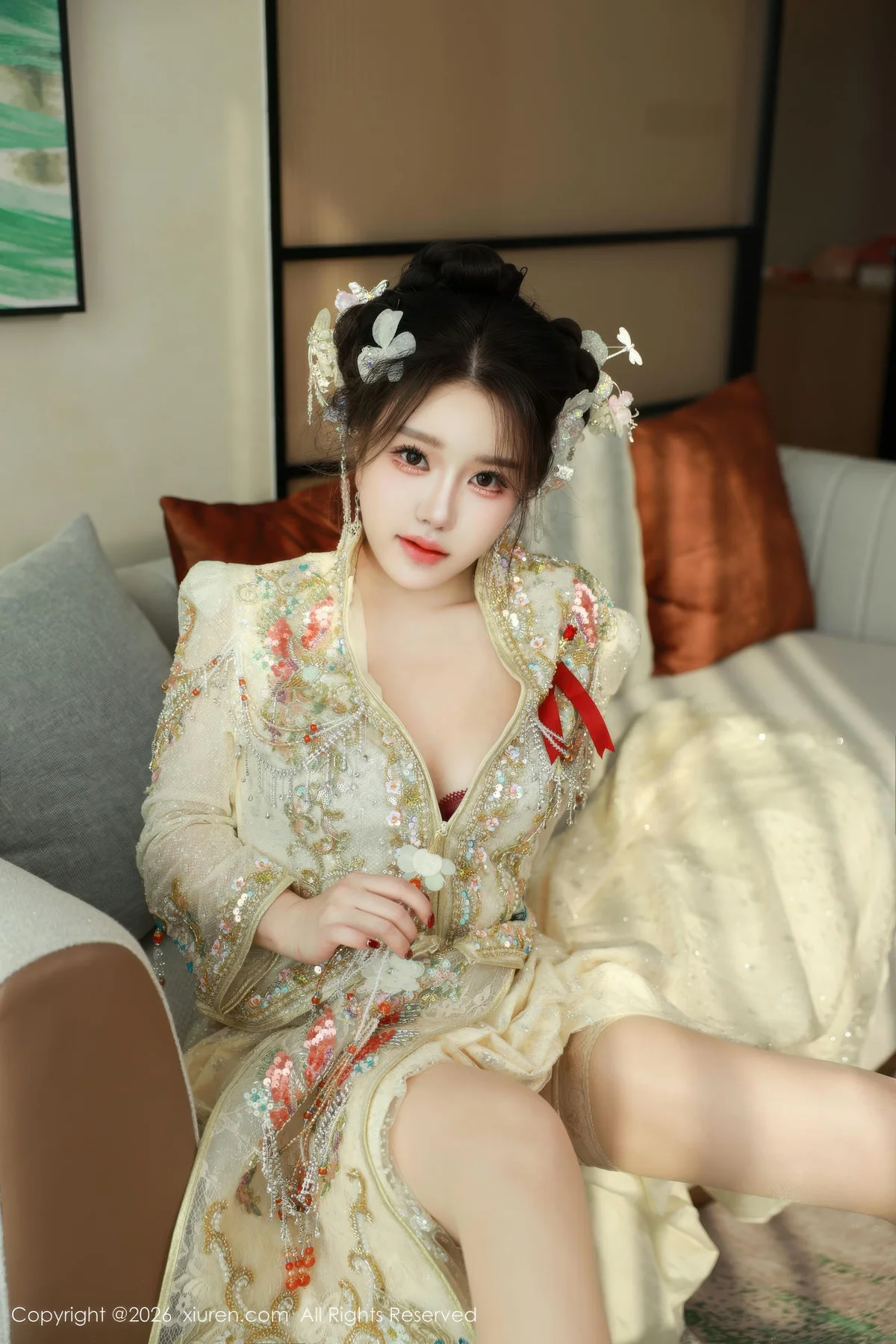 XiuRen 秀人 No.11220 小薯条nienie性感秀禾服饰 - 23