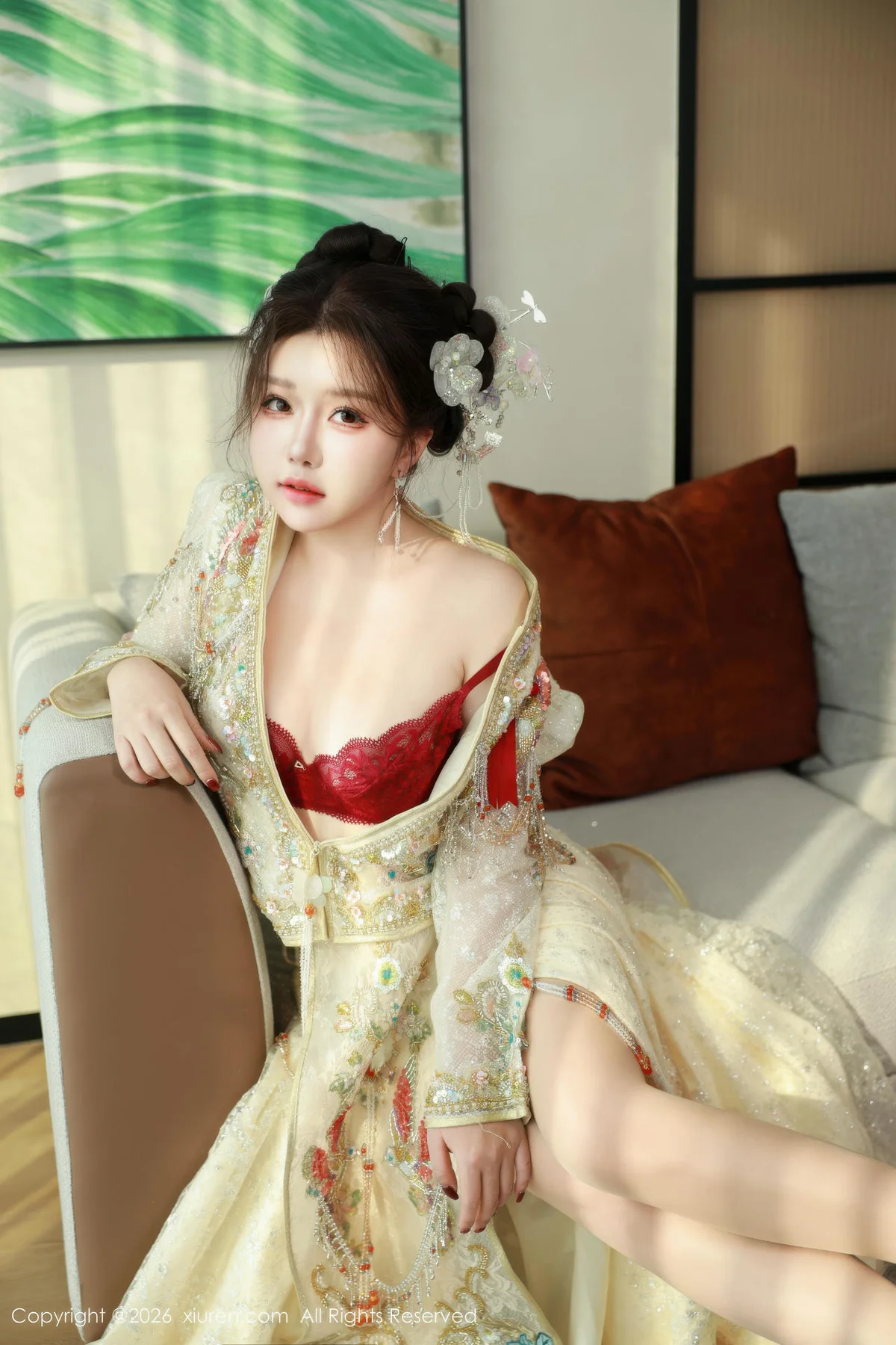 XiuRen 秀人 No.11220 小薯条nienie性感秀禾服饰 - 27