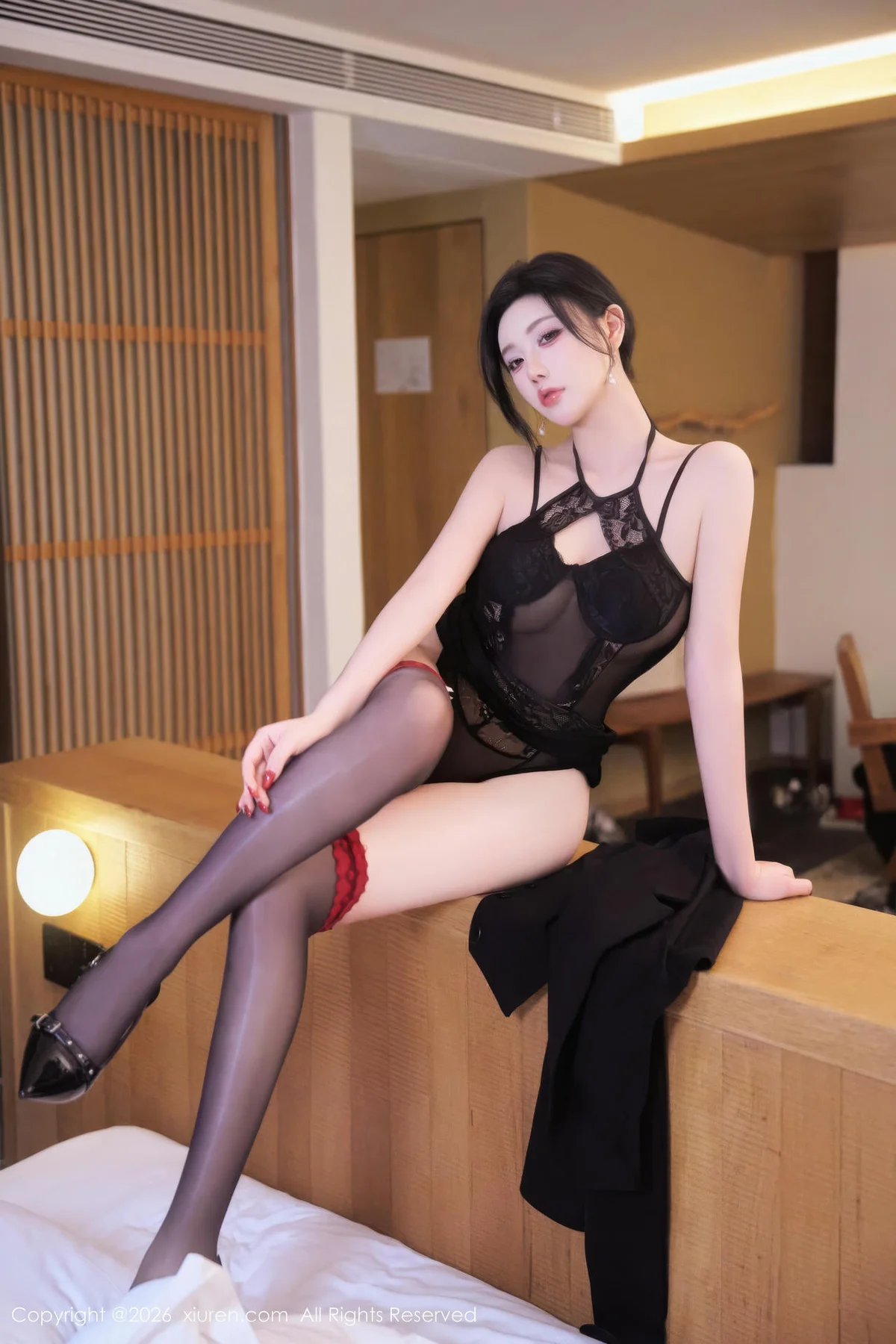 XiuRen 秀人 No.11230 杨晨晨黑色西服迷人身材 - 63