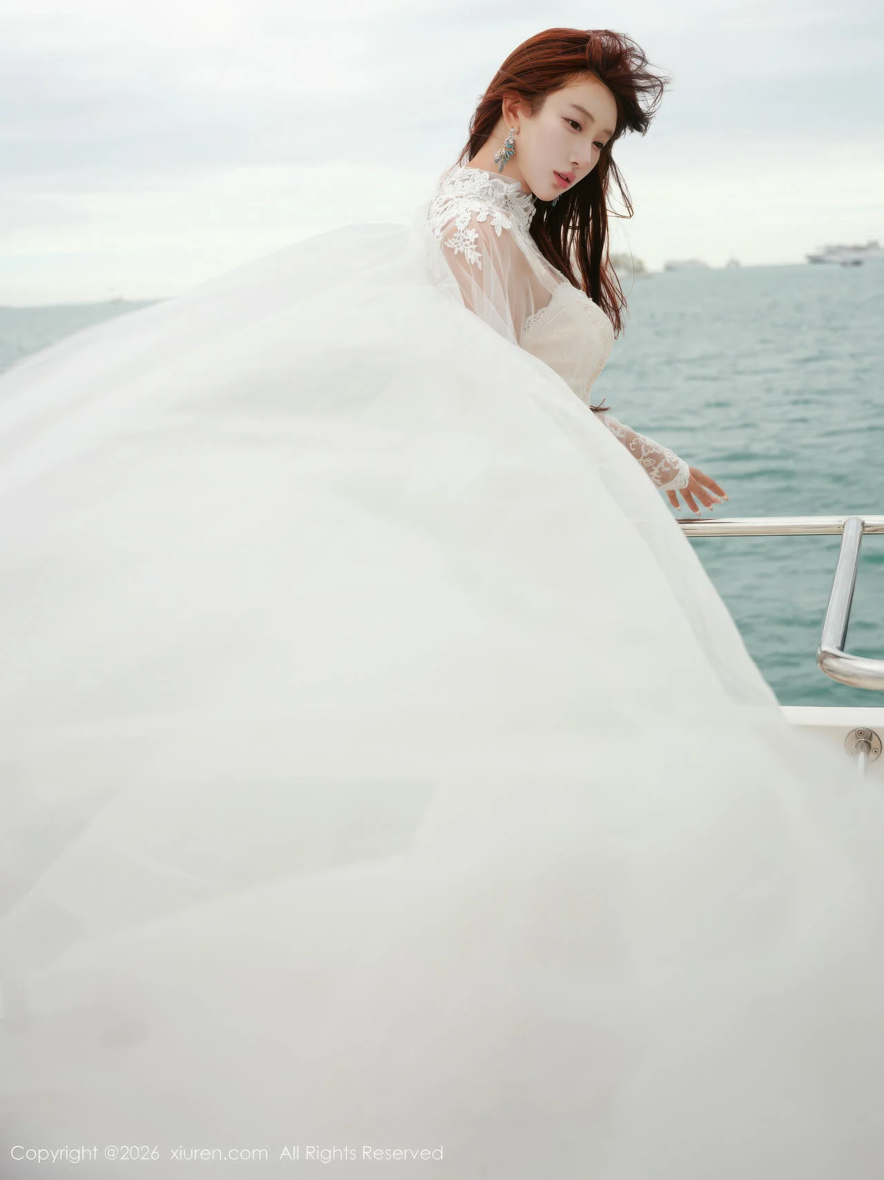 XiuRen 秀人 No.11243 金允希Yuki 白色婚纱迷人丰腴 - 11